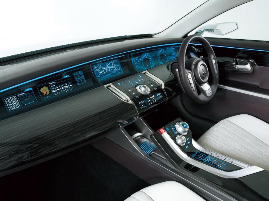 Интерьер Mitsubishi Concept-ZT 2007 года  (фото 7 из 21)